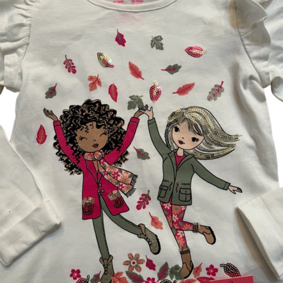 Issac Mizrahi Girls Shirt 5-6 - Picture 2 of 2